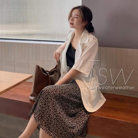 [Mã WASTMAY giảm 15% tối đa 30K đơn 150K] Áo blazer - áo vest nữ tay lỡ shynstores vải đũi 2 cúc dày dặn có túi trước | BigBuy360 - bigbuy360.vn