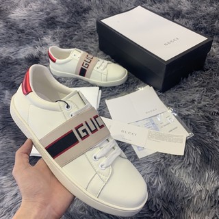 (Híu Store) Giầy Guci ACE da bò 11 (ảnh thật + full box)