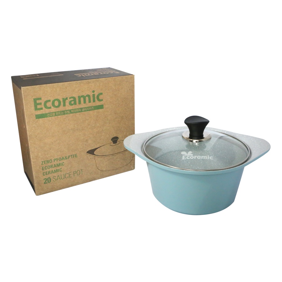 Nồi đá Ecoramic cao cấp phủ 5 lớp chống dính ceramic siêu bền EVL-20