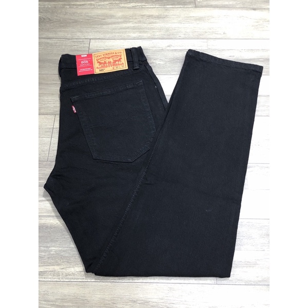 Quần Levi’s 505 Dáng Suông Đen Tuyền VNXK