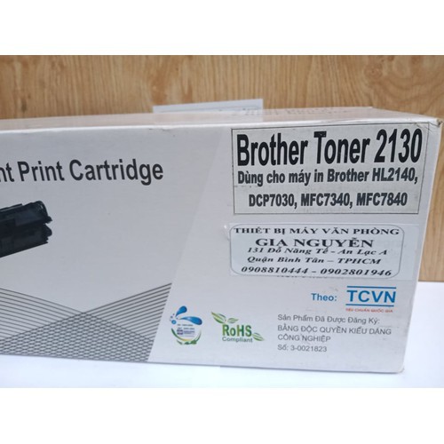 Hộp mực Brother TN2130/TN360 nhập khẩu fullbox dùng cho Brother HL2140 DCP703 MFC7340 7440 7460d 7860dw...