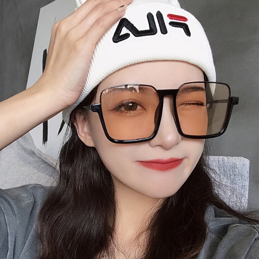 Kính Mát Gọng Vuông Chống Tia Sáng Xanh Thời Trang Unisex