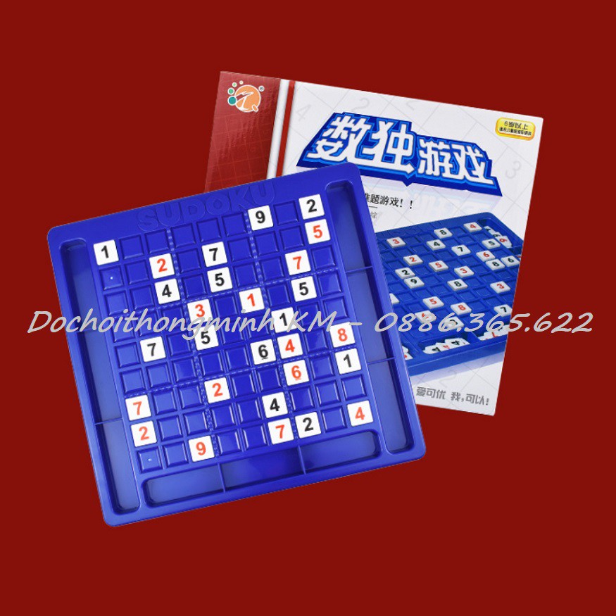 Bộ SODOKU 120 câu hỏi - Đồ chơi giáo dục tương tác