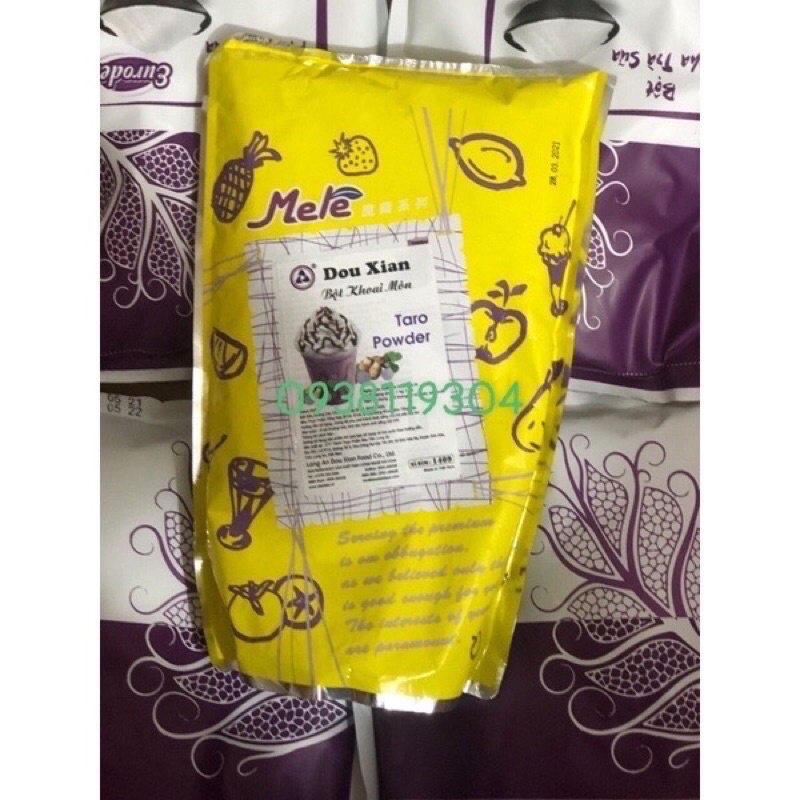 Bột sữa khoai môn sầu riêng socola  matcha trà xanh gtp gia thịnh phát 1kg pha trà sữa béo thơm