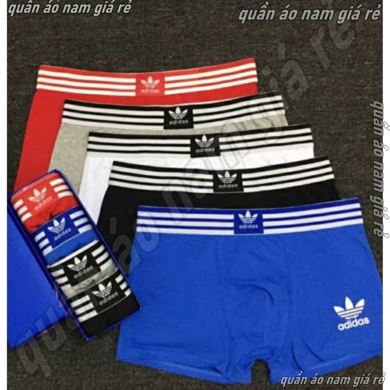 combo quần sịp đùi ADS đủ màu, chất vải thun lạnh,thoáng mát,thấm hút mồ hôi tốt,thoải mái vận động,chơi thể thao