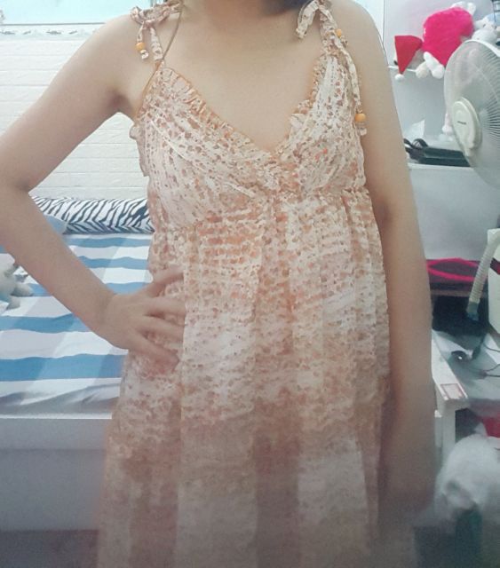 Đầm maxi size S-M thanh lý chất siêu đẹp .