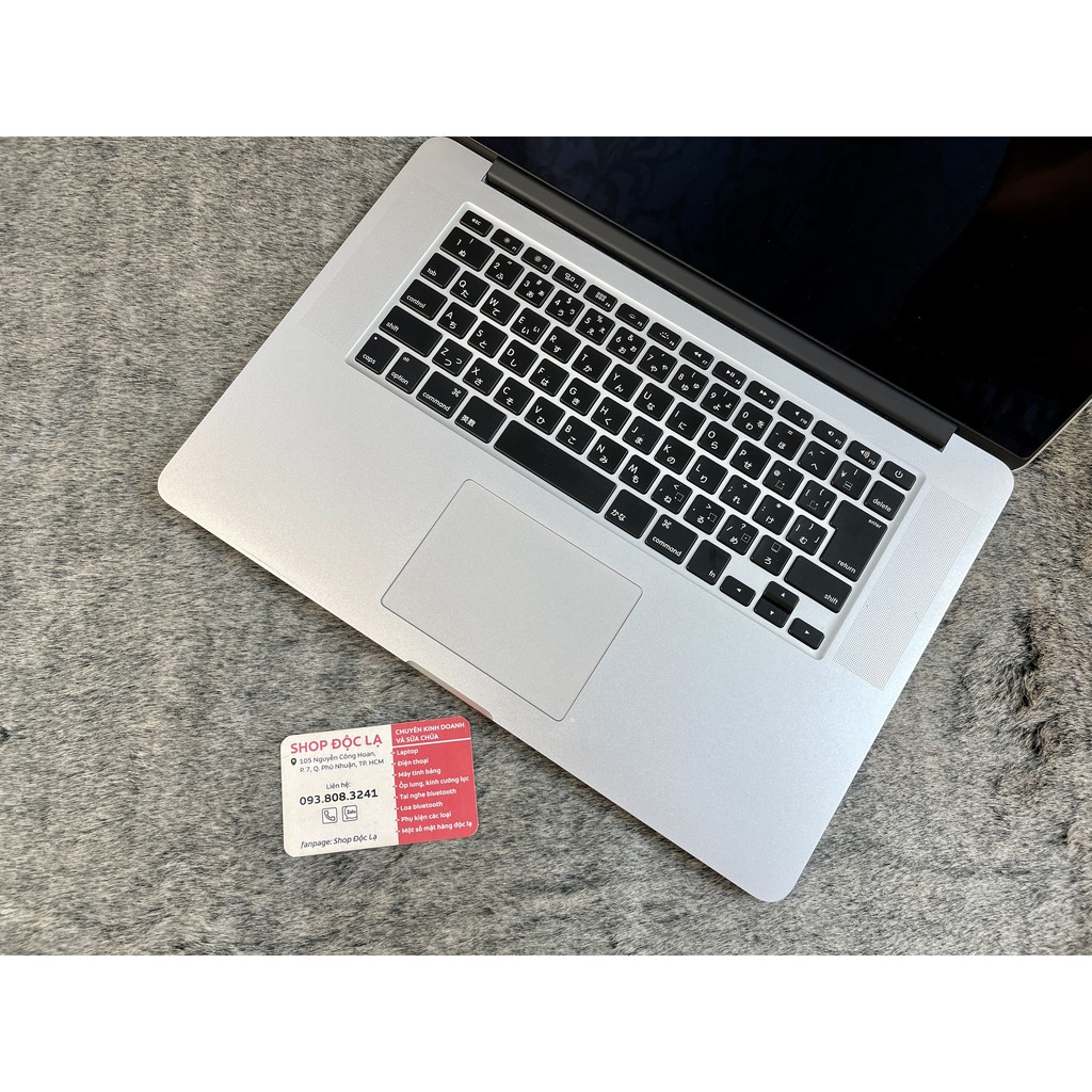 Máy tính MacBook Pro (Retina, 15-inch, Mid 2015) Quad-Core i7 2.8 GHz / RAM 16GB / SSD 512GB MJLT2 | BigBuy360 - bigbuy360.vn