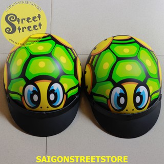 Nón bảo hiểm nữa đầu con rùa