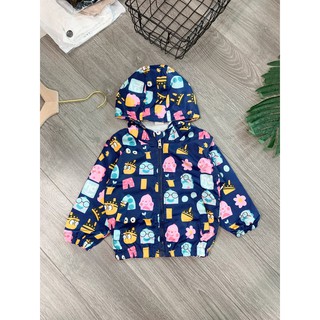 Áo gió bé gái quảng châu 2 lớp