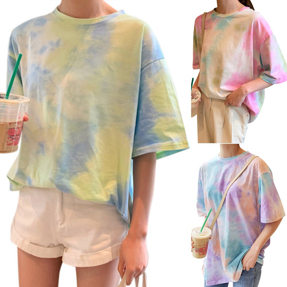 Áo Thun Tay Ngắn Phong Cách Hàn Quốc