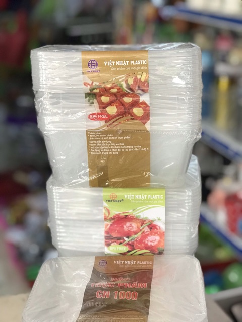 SET 10 HỘP ĐỰNG THỰC PHẨM  VIỆT NHẬT