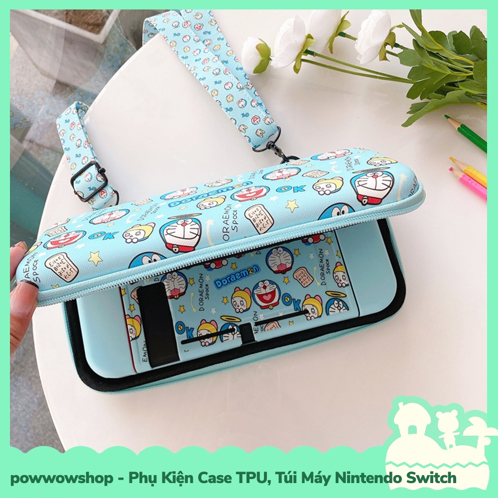 [Sẵn VN - Hỏa Tốc] Set Phụ Kiện Case TPU Dẻo, Túi Đựng Máy Cho Máy Game Cầm Tay Nintendo Switch Donuts Dore Dore