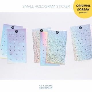 SMALL HOLOGRAM STICKER - Hình dán trang trí hologram