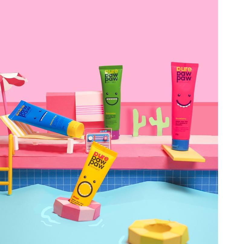 (Hàng Mới Về) Gel Dưỡng Môi Hình Móng Vuốt Dâu Tây 25 Gr Đa Năng | BigBuy360 - bigbuy360.vn