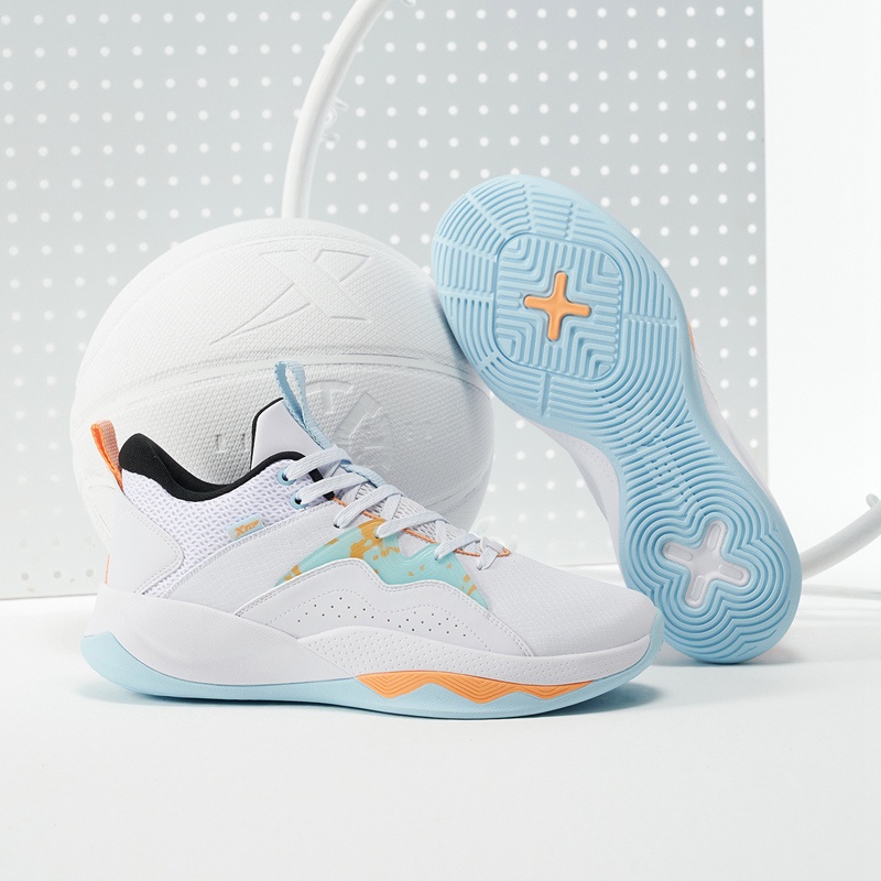 Giày Bóng Rổ Phối Lưới Chống Trượt Thoáng Khí Thoải Mái Thời Trang 2022 Cho Nam Giới