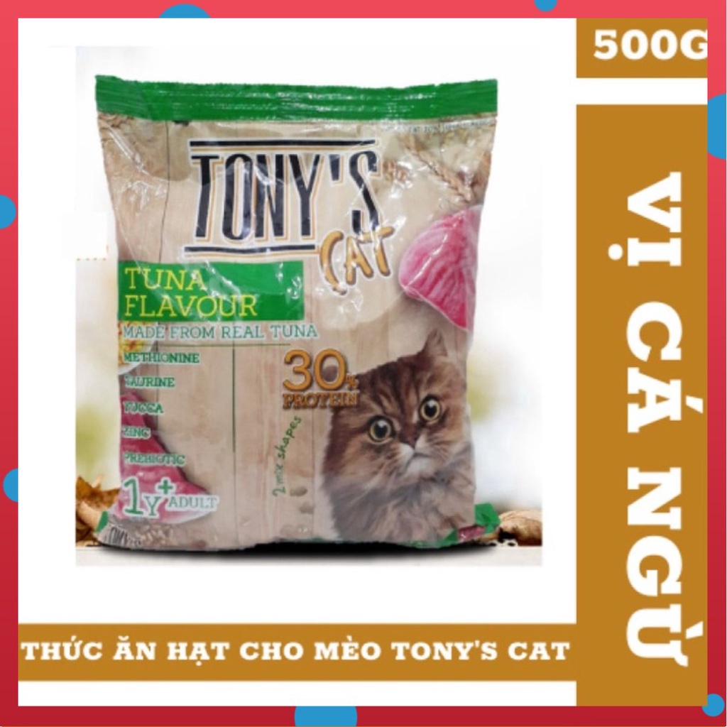 Hạt cho mèo Tony's Cat - Thức ăn khô cho mèo trưởng thành tốt cho tiêu hóa, kích thích ngon miệng
