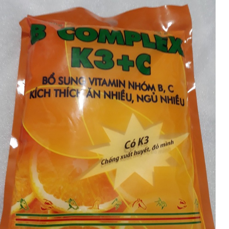 B COMPLEX K3+C 1KG CHUYÊN DÙNG CHO GÀ, VỊT, HEO.