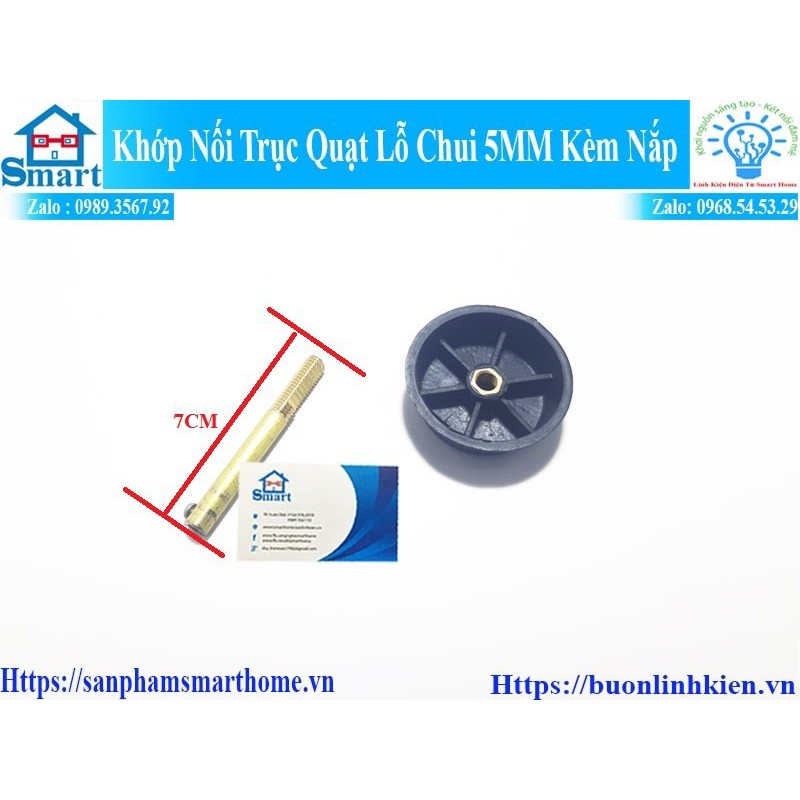 Khớp Nối Trục Quạt Kèm Nắp