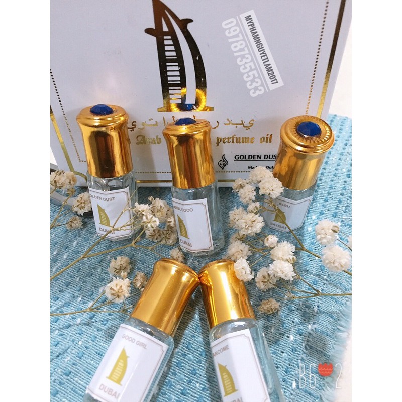 Tinh dầu nước hoa dubai Golden Dust tet dùng thử 3ml | BigBuy360 - bigbuy360.vn