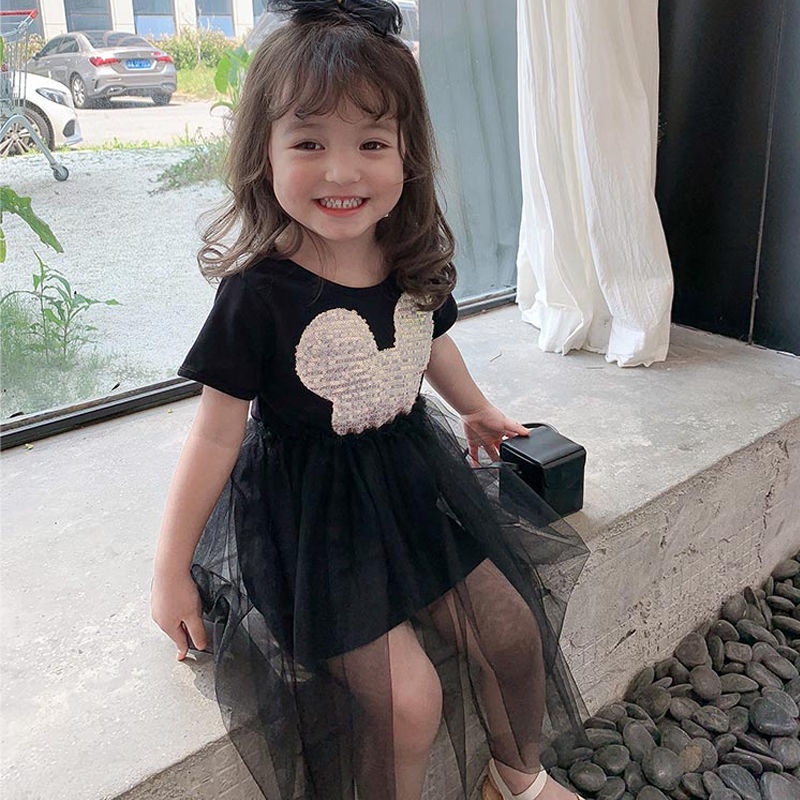 Đầm Công Chúa Thiết Kế Xinh Xắn Thời Trang Dành Cho Bé Gái