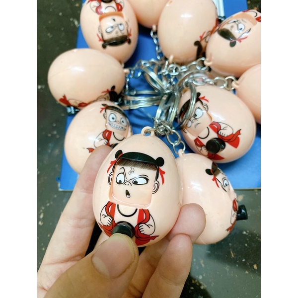 Móc khoá Natra biến hình quả trứng- MK19