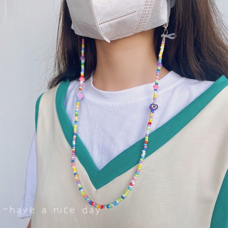 [HÀNG THÁI ✈️] DÂY ĐEO 2 TRONG 1, MÓC KHẨU TRANG/ MẮT KÍNH CHO NỮ