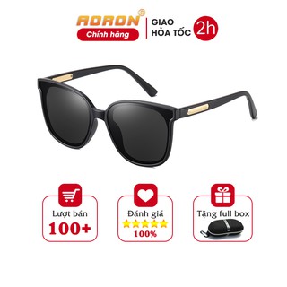 Kính nam thời trang tròng phân cực chống chói chống lóa gọng vuông hot nhất 2021 AK011 - AORON