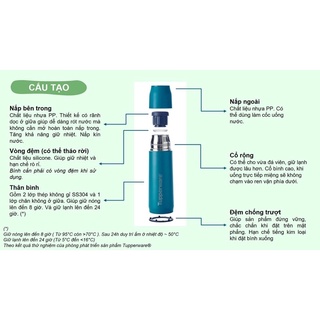 Bình giữ nhiệt Tupp Buddy 520ml