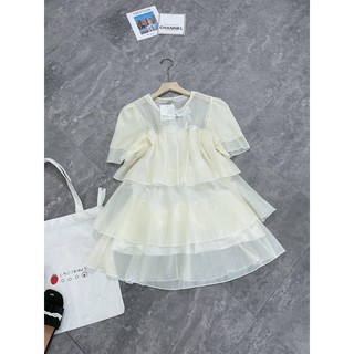 VÁY LỤA TƠ BÈO 2 TẦNG