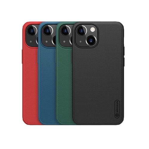 Ốp lưng iPhone 13/ 13 Pro/ 13 Pro Max Nillkin Frosted Shield lưng cứng sần viền dẻo chống sốc chính hãng