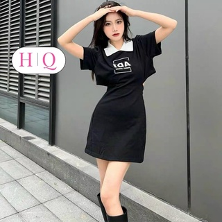 Váy Polo Đầm Nữ Ôm Body Tay Ngắn Thắt Eo AD1 Trẻ Trung Đi Chơi Dự Tiệc Cưới Đẹp Thời Trang - HQ Fashion