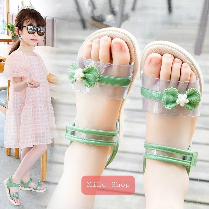 [XẢ HÀNG CUỐI NĂM] Giày Sandal  PVC Siêu Mềm Êm Chân Cho Bé Mihoshop