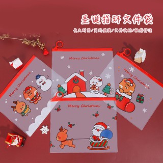 Túi zip đa năng hình Noel loại đẹp