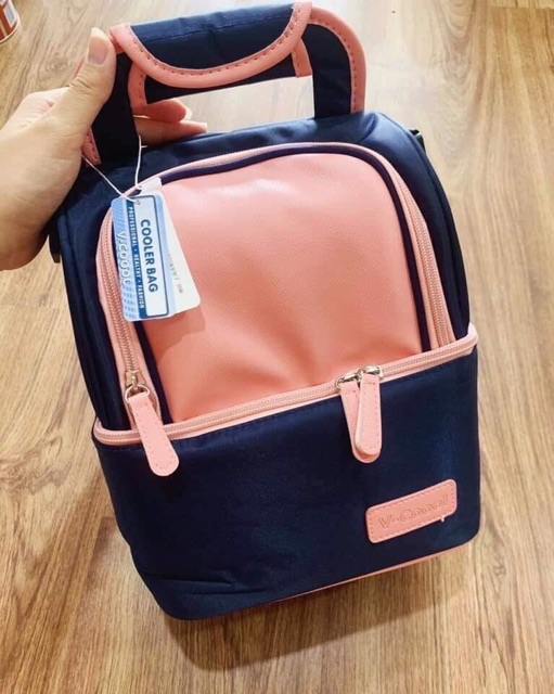 Balo bỉm sữa Vcool cho mẹ tặng kèm 2 thanh đá khô