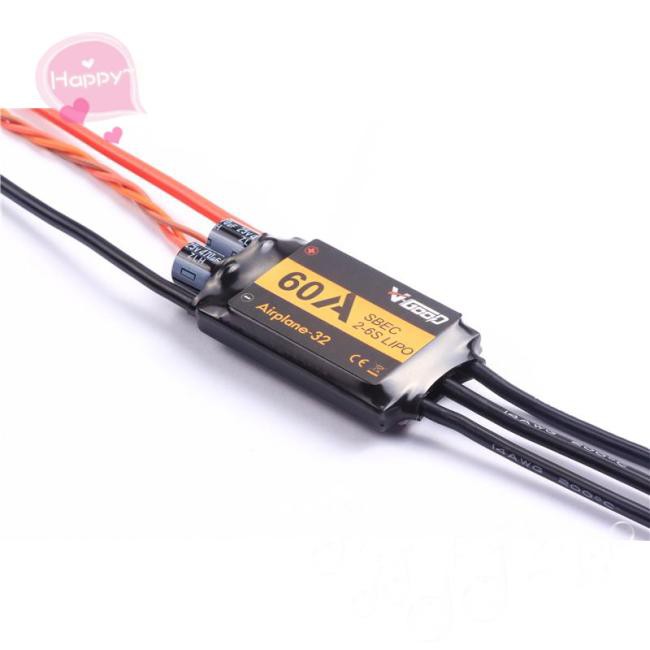 RC Động Cơ Không Chổi Than 5a Sbec Cho Máy Bay Điều Khiển Từ Xa 60a Esc Vgod 32-bit 2-6s