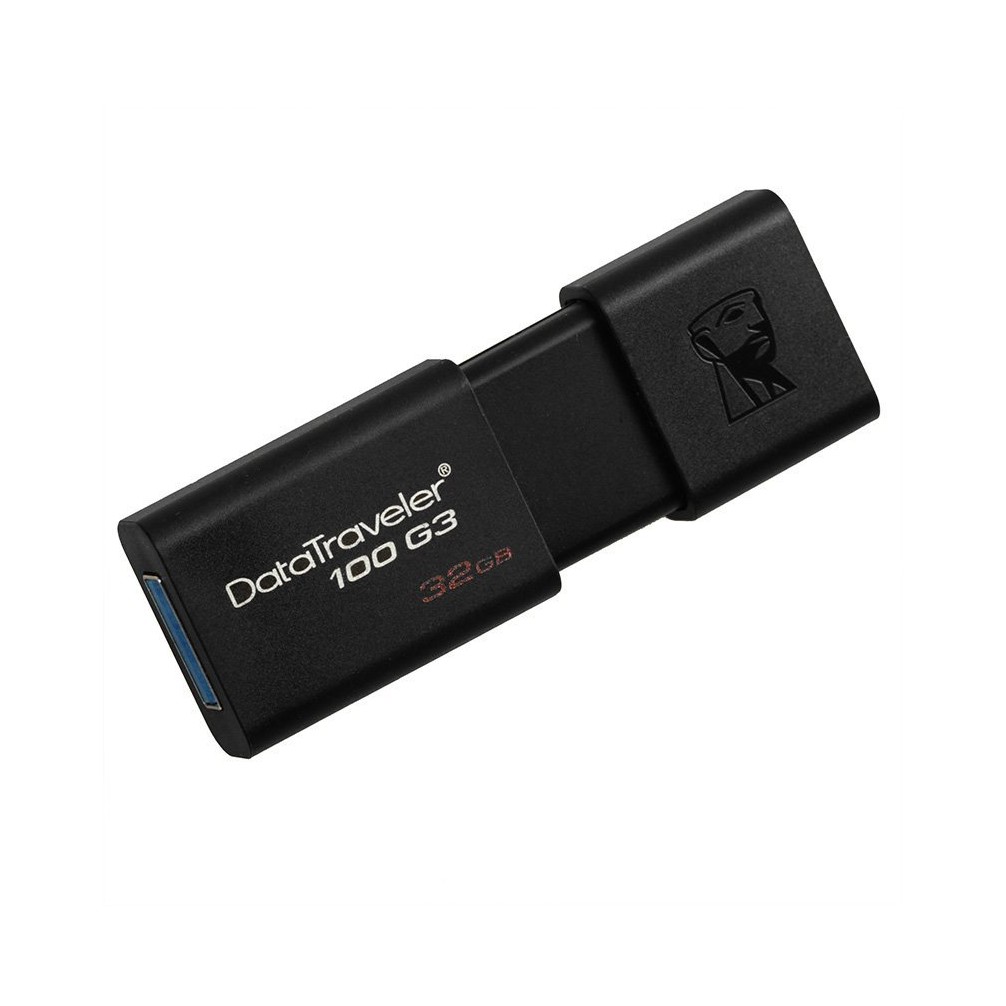 USB Kingston DT100G3 16GB / 32GB / 64GB nắp trượt tốc độ upto 100MB/s - Hãng phân phối chính thức