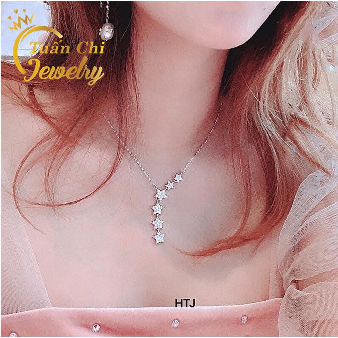 Vòng Cổ Nữ- Dây Chuyền Nữ Bạc Ta Cao Cấp Liền Mặt Hình Ngôi Sao Nhẹ Nhàng, Phong Cách Hàn Quốc Trẻ Trung