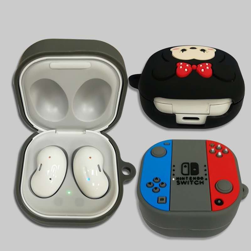 Vỏ Silicon Đựng Hộp Sạc Tai Nghe Thiết Kế Hoạt Hình Xinh Xắn Bảo Vệ Cho Samsung Galaxy Buds 2/Live/Pro/Buds2 Pro