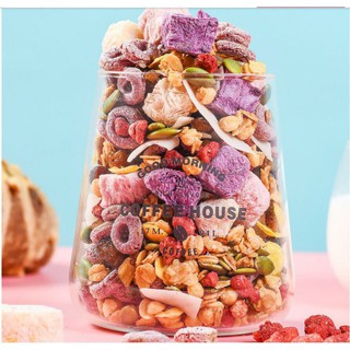 ngũ cốc sữa chua, hoa quả 500g