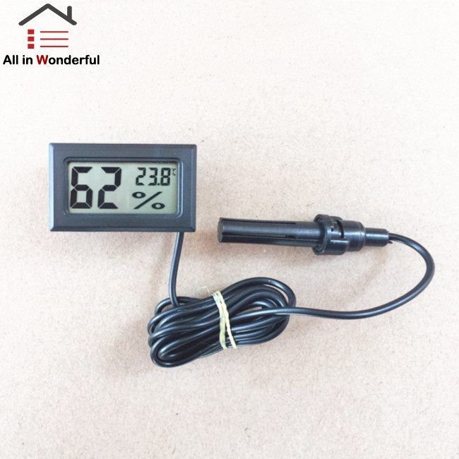 Nhiệt Kế Điện Tử Mini Màn Hình Lcd -50Celsius To 70c