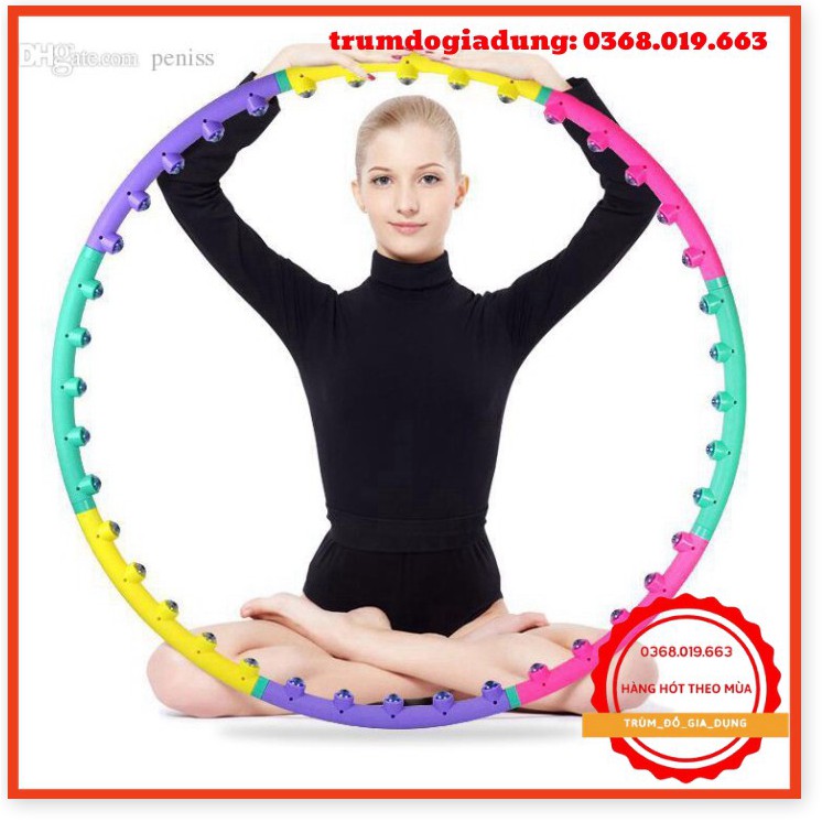 Vòng lắc eo massage Hula Hoop