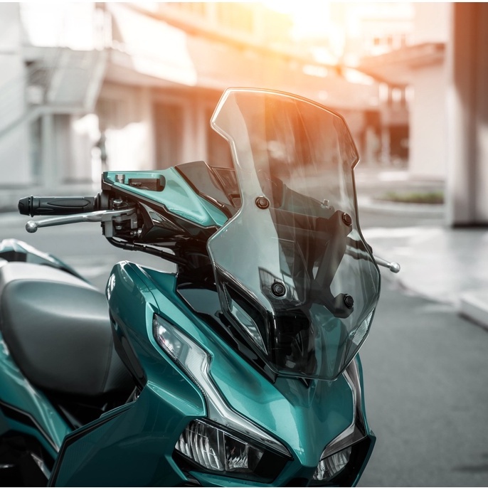 Kính chắn gió cho NVX 155 VVA, AB 2020, Vario / Click 2018 phong cách Touring. Chính hãng ZHI.PAT