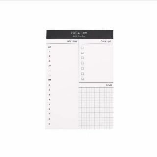 Giấy note check list - to do list