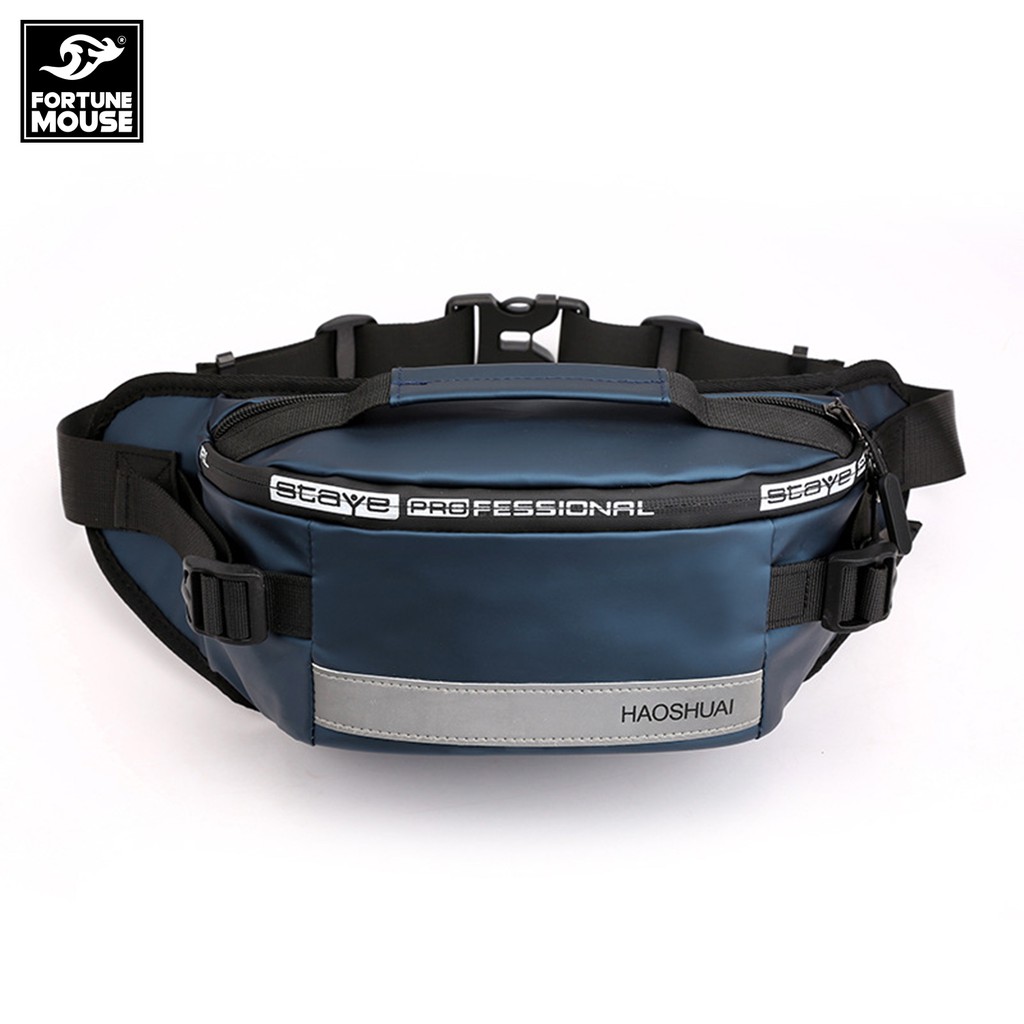 [NEW TREND] Túi đeo chéo kết hợp đeo bụng CHỐNG NƯỚC CHỐNG RÁCH Fortune Mouse HA23 | BigBuy360 - bigbuy360.vn