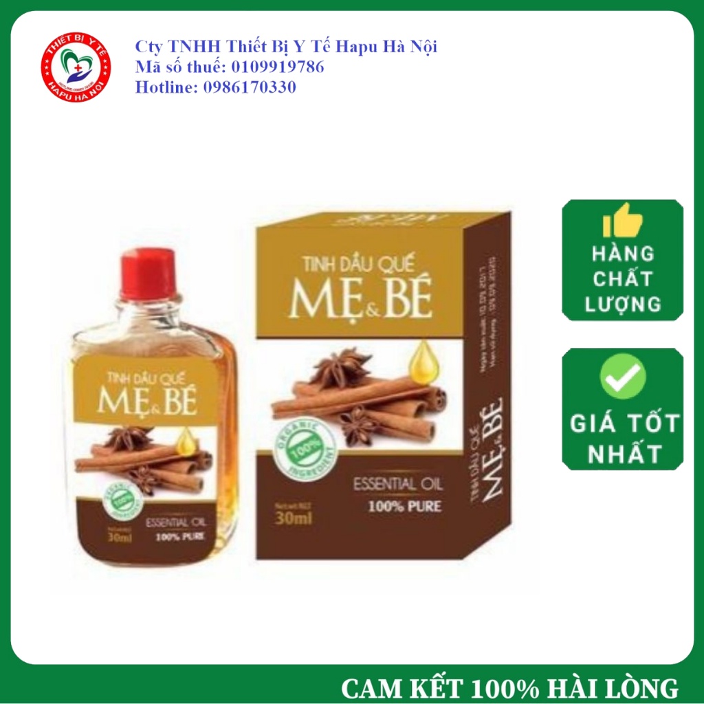 Tinh Dầu Tràm Mẹ Và Bé Xả Chanh Và Quế 30ml