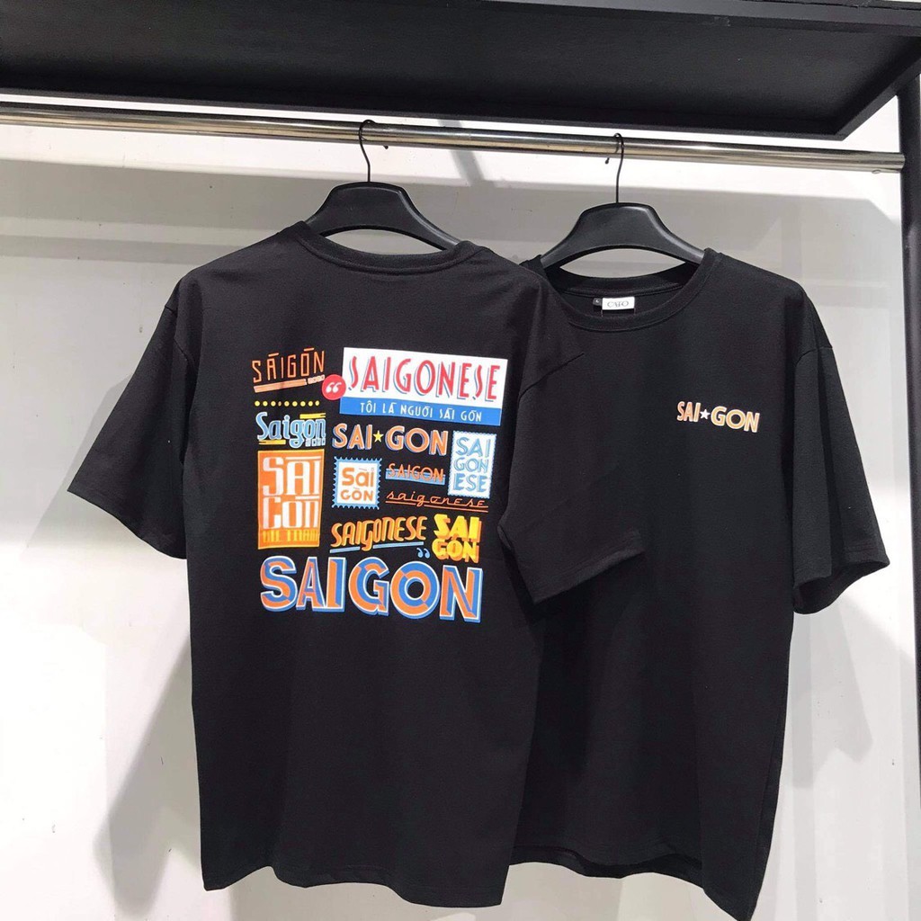 [TATO] Áo thun unisex tay lỡ SAIGONESE Tôi là người Sài Gòn siêu đẹp || Hany Shop