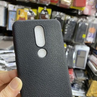 Ốp Nokia X5 (5.1plus),X6(6.1plus)  dẻo đen lưng nhám