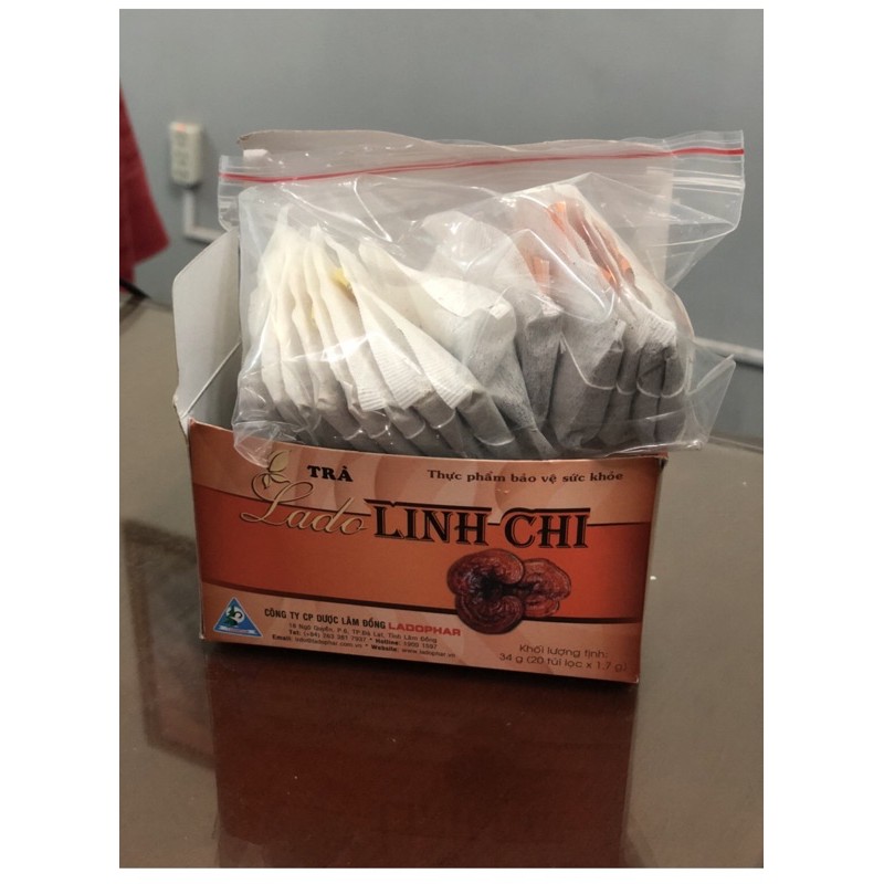 TRÀ LINH CHI TÚI LỌC