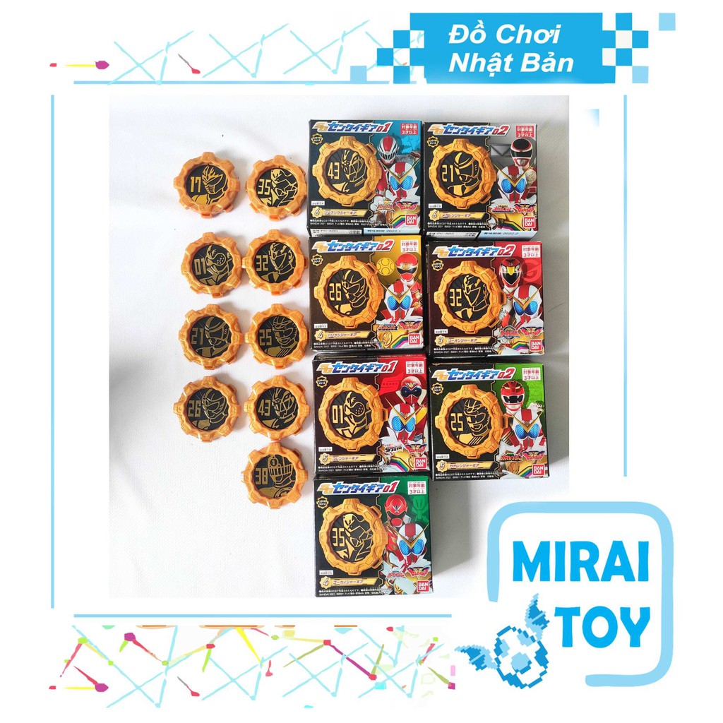 <Có sẵn> 2ND Đồ chơi siêu nhân Sentai Gear - Kikai Sentai Zenkaiger chính hãng