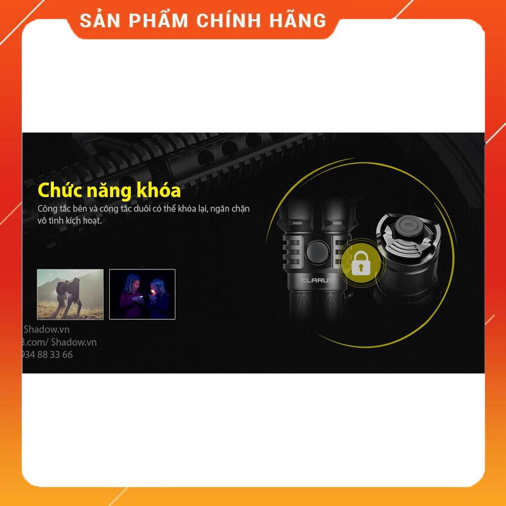 [SÁNG CHÓI LÓA] [HÀNG ĐỘC QUYỀN] Đèn pin và đèn sạc KLARUS XT21X công tắc tác chiến siêu n - Độ sáng 4000 lumen xa 316m | BigBuy360 - bigbuy360.vn